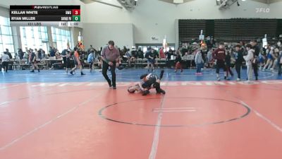 101 lbs Rr Rnd 2 - Kellan White, DoughBoy WC - ESC vs Ryan Miller, SAVAGE Wrestling Academy - ESC