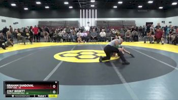 65 lbs Round 1 (8 Team) - Graham Sandoval, Short Time vs Colt Bissett, Team Missouri (MO)