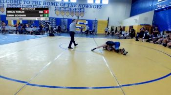 150 lbs Round 3 (8 Team) - Ismael Robles, SOWA /HWC vs Simon Goodwin, The Outsiders