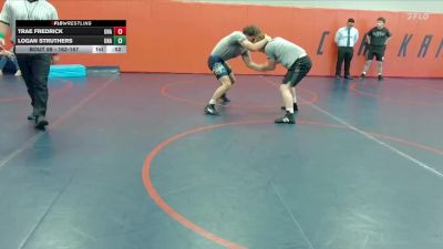 163-167 lbs Round 2 - Trae Fredrick, Unattached vs Logan Struthers, Unattached