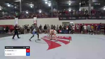 65 kg Round Of 32 - Riley Edwards, Boone RTC vs Clayton Jones, Michigan
