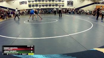 150 lbs Cons. Round 2 - Donny Ghazoul, North Olmsted vs Jonah Valenti, Independence High School