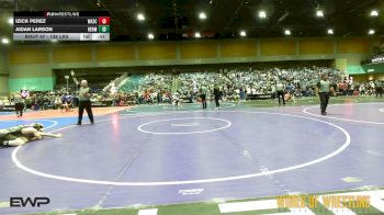 138 lbs Consi Of 16 #1 - Izick Perez, Wasco Wrestling vs Aidan Larson, Hermiston Wrestling