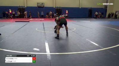 174 lbs Round of 16 - Nunzio Crowley, Binghamton vs Devon Pingel, Cleveland State