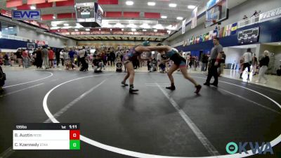 135 lbs Rr Rnd 2 - Brooklyn Austin, Redskins Wrestling Club vs Charlie Kay Kzennedy, Standfast OKC