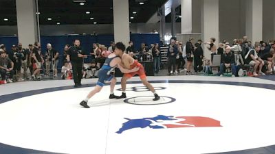 67 kg Champ. Rd Of 16 - Joshua Requena, BTSLA/ Titan Mercury Wrestling Club vs Jacob Hanlon, Bearcat Wrestling Club