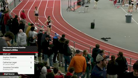 Women's 200m Invite, Prelims 1