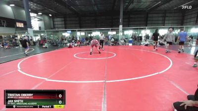 155 lbs Quarterfinal - Tristan Oberry, River City Wrestling LLC vs Jax Smith, Pit Bull Wrestling Academy
