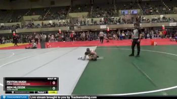 65 lbs Round 2 - Peyton Hugh, Crass Trained Wrestling vs Rem Mlodzik, Team Nazar