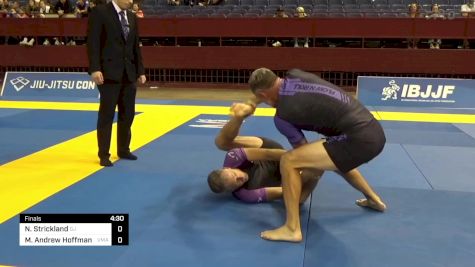 Noah Strickland vs Michael Andrew Hoffmann 2024 Pan IBJJF Jiu-Jitsu No-Gi Championship