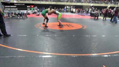 136 lbs Semifinal - Lucas Wright, Mechanicsburg vs Jayden Shields, Chalfont