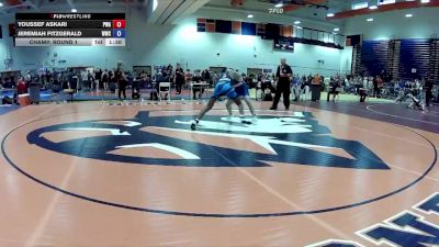 132 lbs Champ. Round 1 - Youssef Askari, Palm Wrestling Academy vs Jeremiah Fitzgerald, Warmupgang Wrestling Club