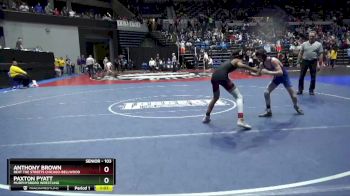 103 lbs Cons. Round 3 - Paxton Pyatt, Murphysboro Wrestling vs Anthony Brown, Beat The Streets Chicago-Bellwood