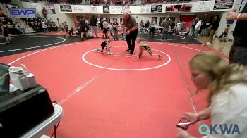 43 lbs Consolation - Rhett Justice, Pryor Tigers vs Kaizlyee Anderson, Pryor Tigers