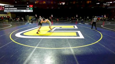 174 lbs Round Of 32 - Marc Koch, Davidson vs John Worthing, Clarion