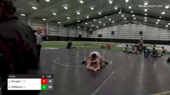 160 lbs Final - Jacob Morgan, Teknique Black vs Everett Williams, Roundtree MS
