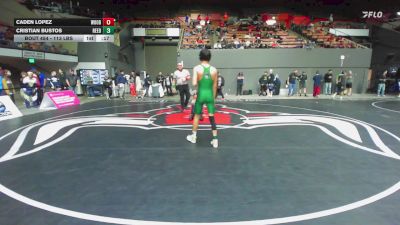 113 lbs Consi Of 16 #2 - Caden Lopez, Woodlake vs Cristian Bustos, Reedley