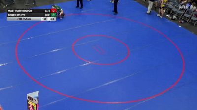 132 lbs 7th Place - Matt Harrington, Cathedral Prep vs Derek White, Donegal