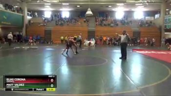 160 lbs Cons. Round 6 - Matt Valdez, San Clemente vs Elias Corona, Oakdale