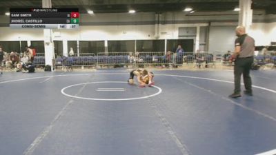 85 lbs Consolation - Sam Smith, IA vs Jhorel Castillo, CA
