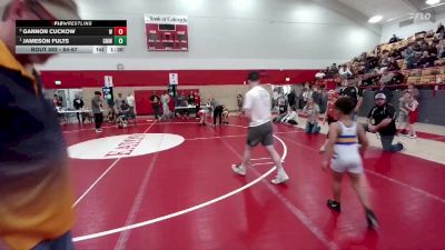 64-67 lbs Round 4 - Jameson Fults, Greeley Metro WC vs Gannon Cuckow, Wiggins