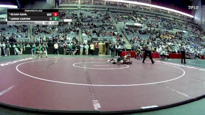 150 lbs Quarterfinal - Elijah Gahl, Northfield vs Linkin Carter, Eastside