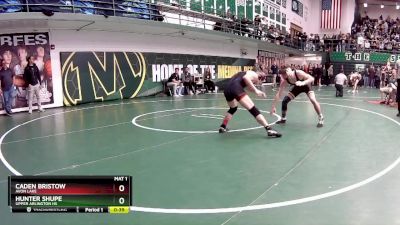 120 lbs Cons. Round 4 - Caden Bristow, Avon Lake vs Hunter Shupe, Upper Arlington HS