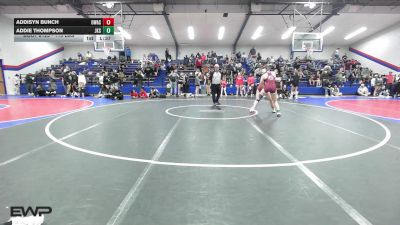 115 lbs Final - Addisyn Bunch, Owasso Girls HS vs Addie Thompson, Jenks