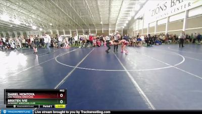 92 lbs Champ. Round 2 - Brixten Ivie, Altamont Wrestling Club vs Dariel Montoya, Live Training Wrestling