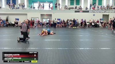 120 lbs Champ. Round 2 - Antonio Morales, Miami Elite vs Brayden Austin, Wolfpack