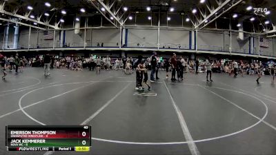 40 lbs Round 7 (10 Team) - Jack Kemmerer, NOVA WC vs Emerson Thompson, Undisputed Wrestling