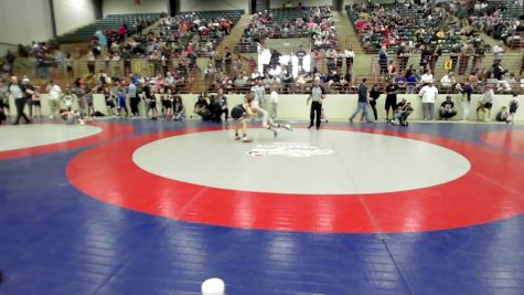 76 lbs Round Of 16 - Jaxson Davis, Dendy Trained Wrestling vs Jackson Howell, The Storm Wrestling Center