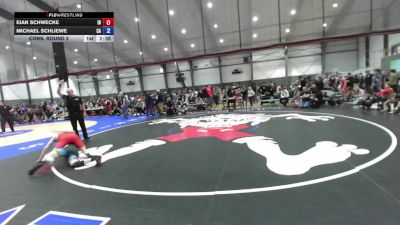 Junior Boys FS - 126 lbs Cons. Round 2 - Eian Schwecke, ID vs Michael Schliewe, CA