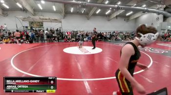 105 lbs Champ. Round 2 - Abigail Ortega, Fort Lupton vs Bella Arellano-Gandy, Coronado