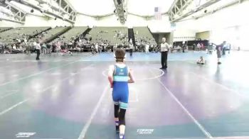 58 lbs Quarterfinal - Lucas Huntley, Rhino Wrestling vs Leonidas Murillo, Revival