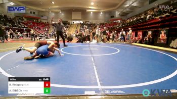 90 lbs Semifinal - Bryce Rodgers, R.A.W. vs AIDEN GIBSON, Warhorse Wrestling Club