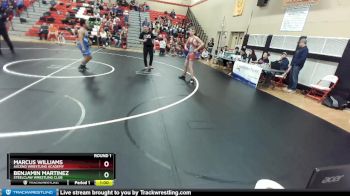 136 lbs Round 1 - Marcus Williams, Ascend Wrestling Academy vs Benjamin Martinez, Steelclaw Wrestling Club
