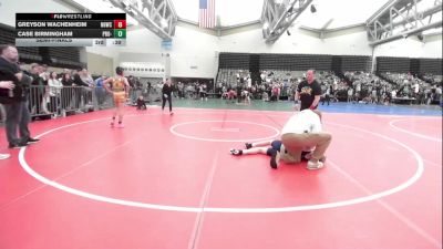 120-J2 lbs Semifinal - Lucas Paula, Olympic vs Blake Van Der Poel, Northern Delaware Wrestling Academy