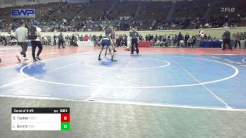 123 lbs Consi Of 8 #2 - Stetson Tucker, Piedmont vs Luke Borror, Edmond North