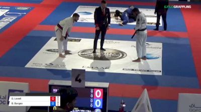 Oliver Lovell vs Bruno Borges 2018 Abu Dhabi World Professional Jiu-Jitsu Championship