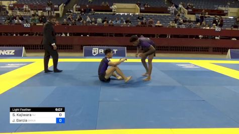 Shinnosuke Kajiwara vs Johnny Garcia 2024 Pan IBJJF Jiu-Jitsu No-Gi Championship