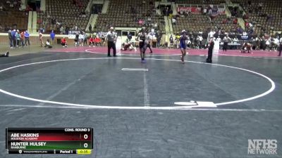 1A-4A 113 Cons. Round 3 - Hunter Hulsey, Ranburne vs Abe Haskins, Houston Academy