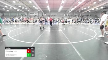 100 lbs Rr Rnd 1 - Chad Artman, Quest School Of Wrestling MS vs Cole Desiano, CTWHALE