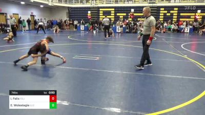 74 lbs Consy 6 - Ivan Felix, Felix Wrestling Acad. vs Ethan Woleslagle, Elizabeth Forward