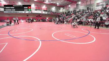 132 lbs Cons. Round 2 - Hunter Jobe, Arlington vs Diego Pena, Grandview