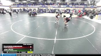 165 lbs Cons. Round 3 - Olajuwon Sobomehin, Pacific University vs Josh Heuss, Wisconsin-Stevens Point