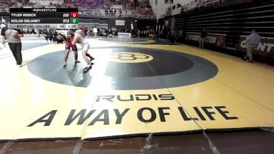 215 lbs Round Of 32 - Tyler Rebick, Avon Old Farms vs Nolan Delaney, Springside Chestnut Hill