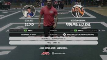 Rogério Senna Ribeiro Do Va vs Eduardo Elias 2026 ADCC Uberlandia Open