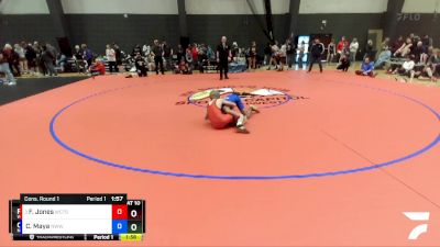 119 lbs Cons. Round 1 - Finn Jones, Wrestling Club Tacoma Slam vs Cyrus Maya, NWWC