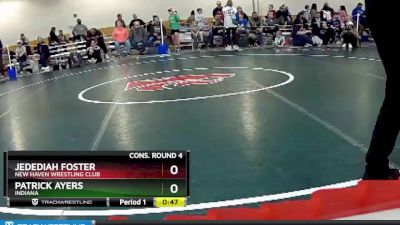 102 lbs Cons. Round 4 - Jedediah Foster, New Haven Wrestling Club vs Patrick Ayers, Indiana